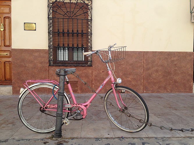 Bicicleta antigua.